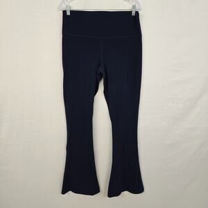 Lululemon Align High Rise Mini Flared Pant 32" Women's 14 True Navy EUC